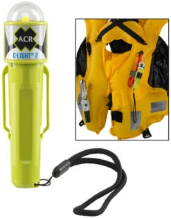 ACR 3963.1 C-Light - Manual Activated LED PFD Vest Light W/ Clip