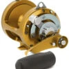 Avet EXW 30/2 Two-Speed Lever Drag Big Game Reels Gold