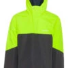 Grundens Ironclad Anorak Jacket - Hi-Vis Yellow/Grey