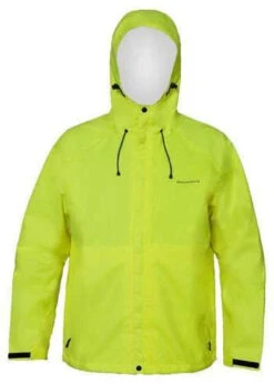 Grundens Weather Watch Hooded Jacket Hi-Vis Yellow - Size Medium