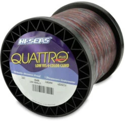 Hi-Seas Quattro Plus Low-Vis Camo Line 2 Lb. Spool