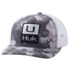 Huk Hukd Up Low Pro Refraction Trucker Hat - Storm
