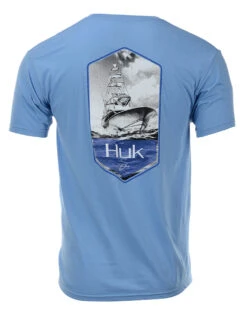 Huk Sporty Shield Short Sleeve T-Shirt