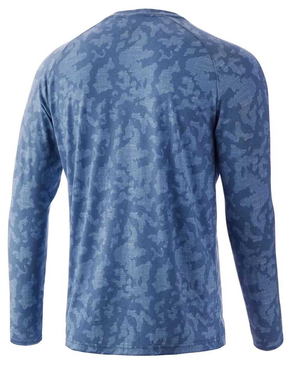Huk Waypoint Running Lakes Long Sleeve Shirt - Titanium Blue - Image 2