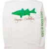 IBig Seagrass Snook Performance Long Sleeve Shirt - White - X-Large