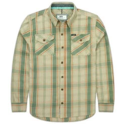 Jetty Breaker Flannel - Tan - X-Large
