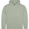 Jetty Skiff UV Hooded Long Sleeve Shirt - Sage - X-Large