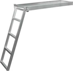 Jif Marine CSD2 Under-Deck Pontoon Ladder F/ Round Front Decks