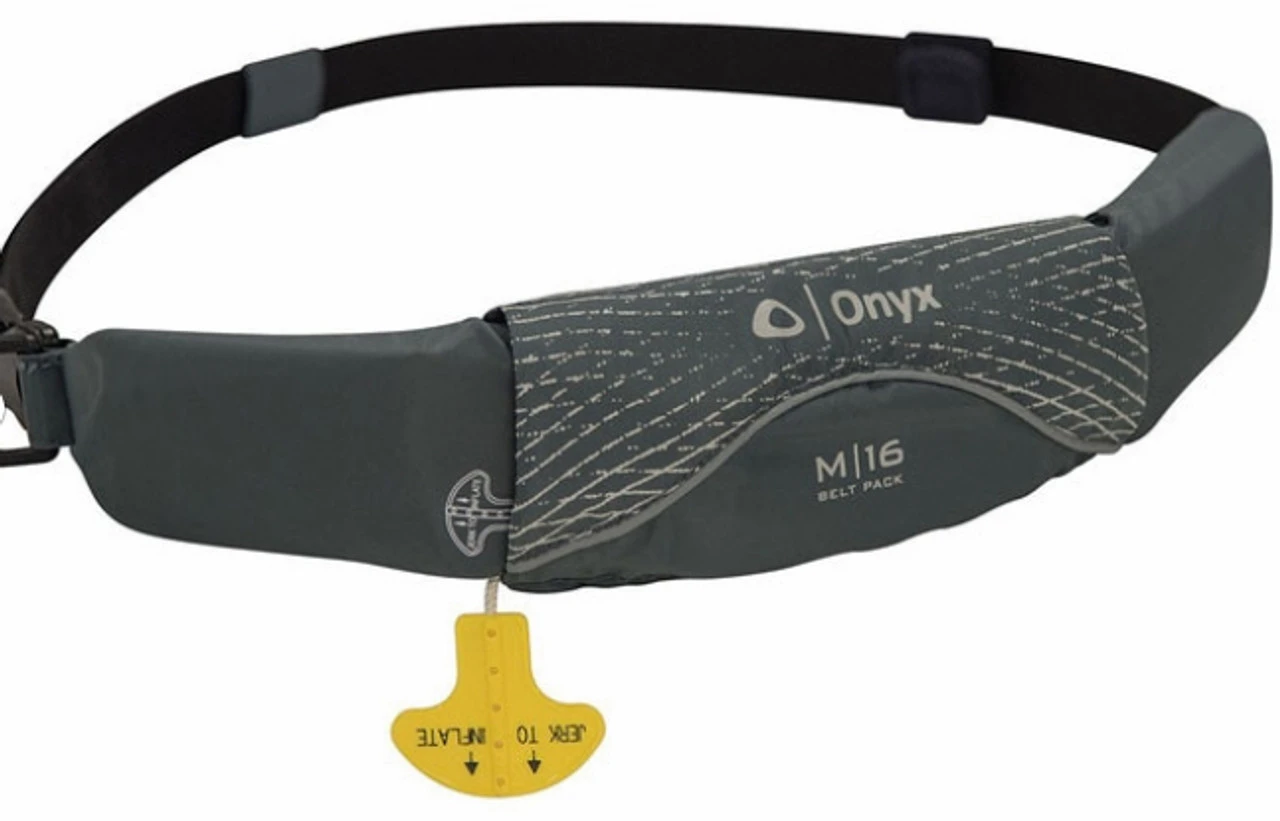 Onyx M-16 Belt Pack Manual Inflatable Life Jacket (PFD) - Image 2