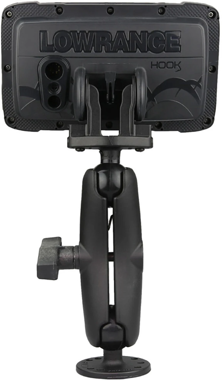 RAM MOUNTS RAM Double Ball Mount For Lowrance Hook2 Series - C Size - 1.5 In. - Image 3