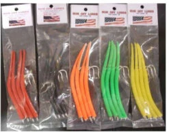 Runoff Lures Replacement Tubed Hook 9/0 White