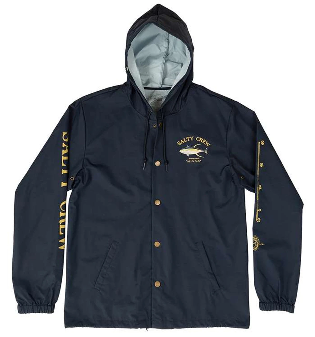 Salty Crew Ahi Mount Snap Jacket - Navy - X-Large