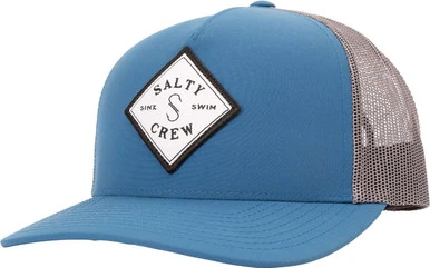 Salty Crew Sealine Retro Trucker Hat - Charcoal/Tan