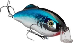 Strike King Hybrid Hunter Jr. Crankbait - Chrome Blue Back
