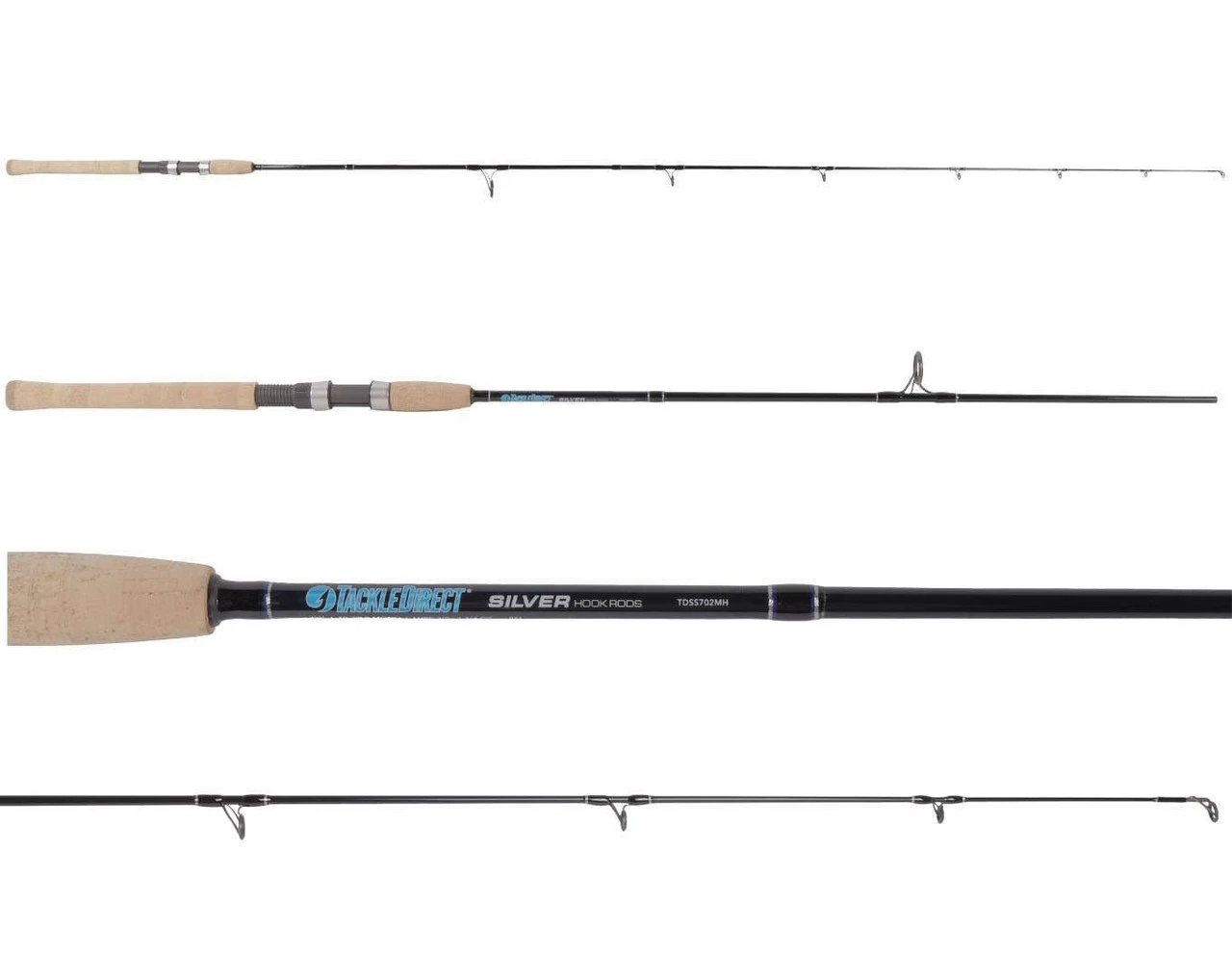 TackleDirect Silver Hook 2-Piece / Shimano Sedona Spinning Combo - Image 2