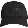 YETI Black On Black Patch Trucker Hat