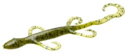 Zoom Lizard Bait - 6in - Watermelon Gold Glit